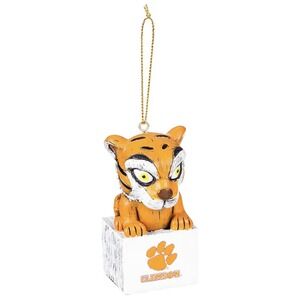 Brand New Clemson Tigers Christmas Ornament Tiki Design Evergreen‎ NCAA